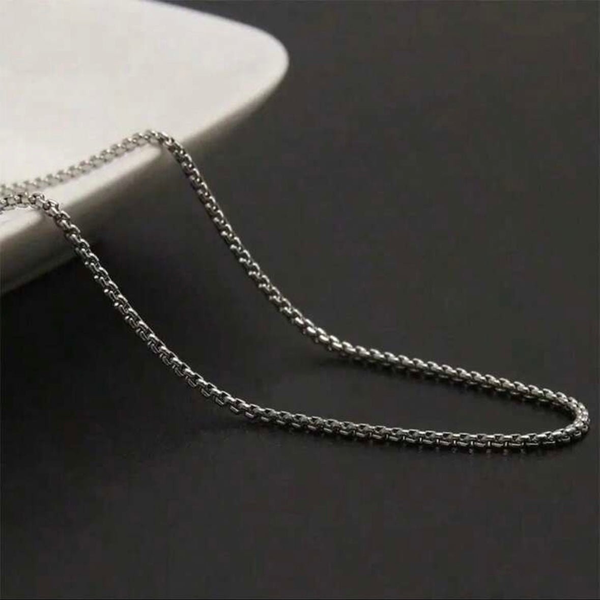 BOX CHAIN (2MM) - SILVER