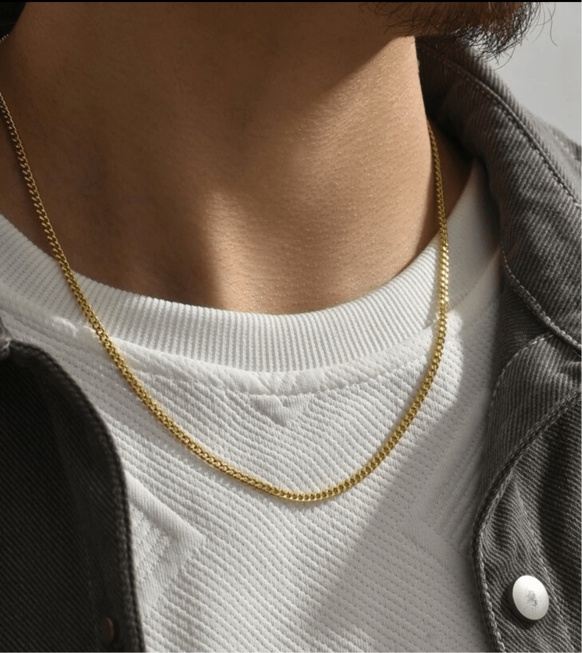 CUBAN LINK SET (3.5MM) - GOLD
