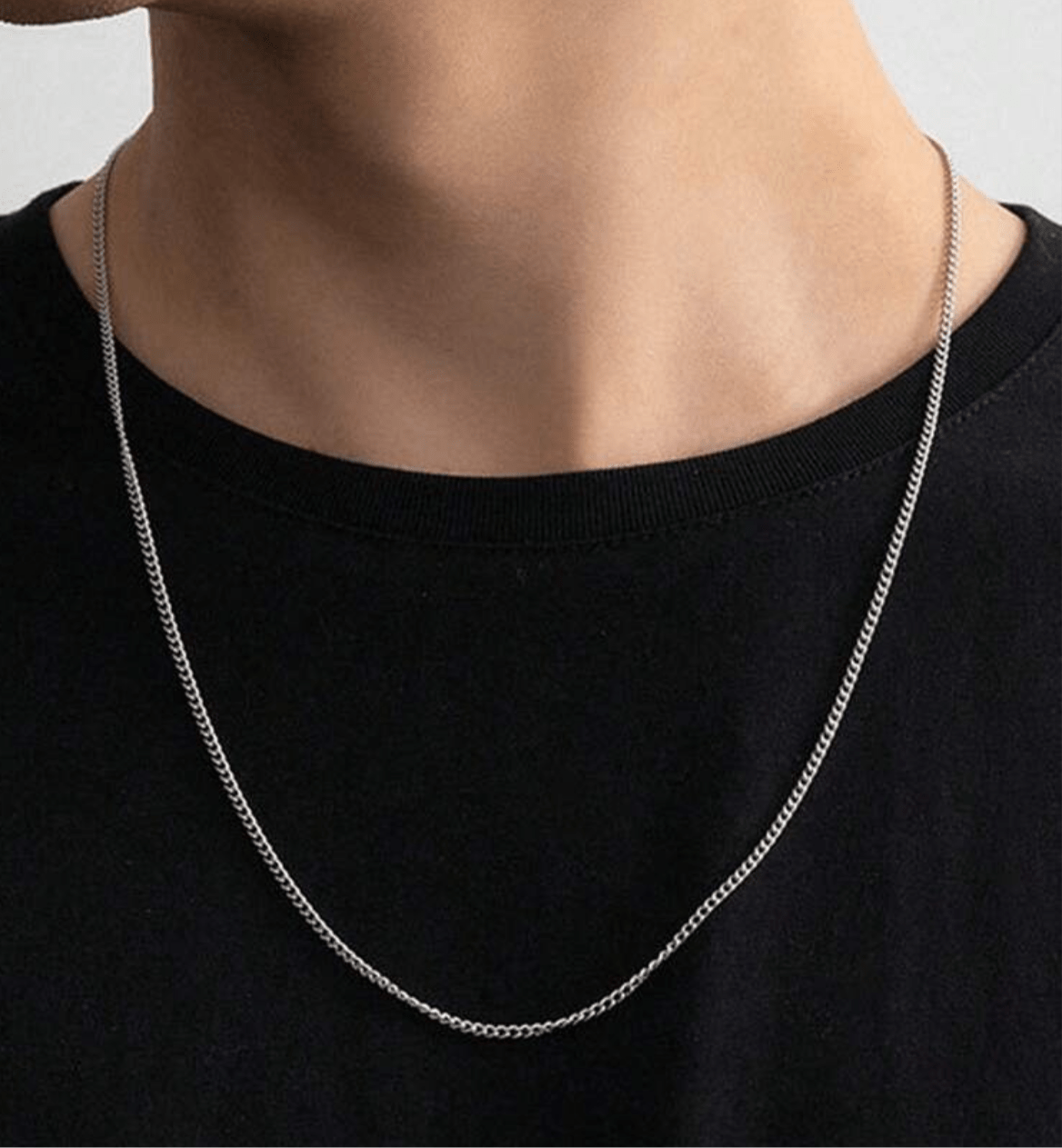 CUBAN LINK SET (3.5MM) - SILVER