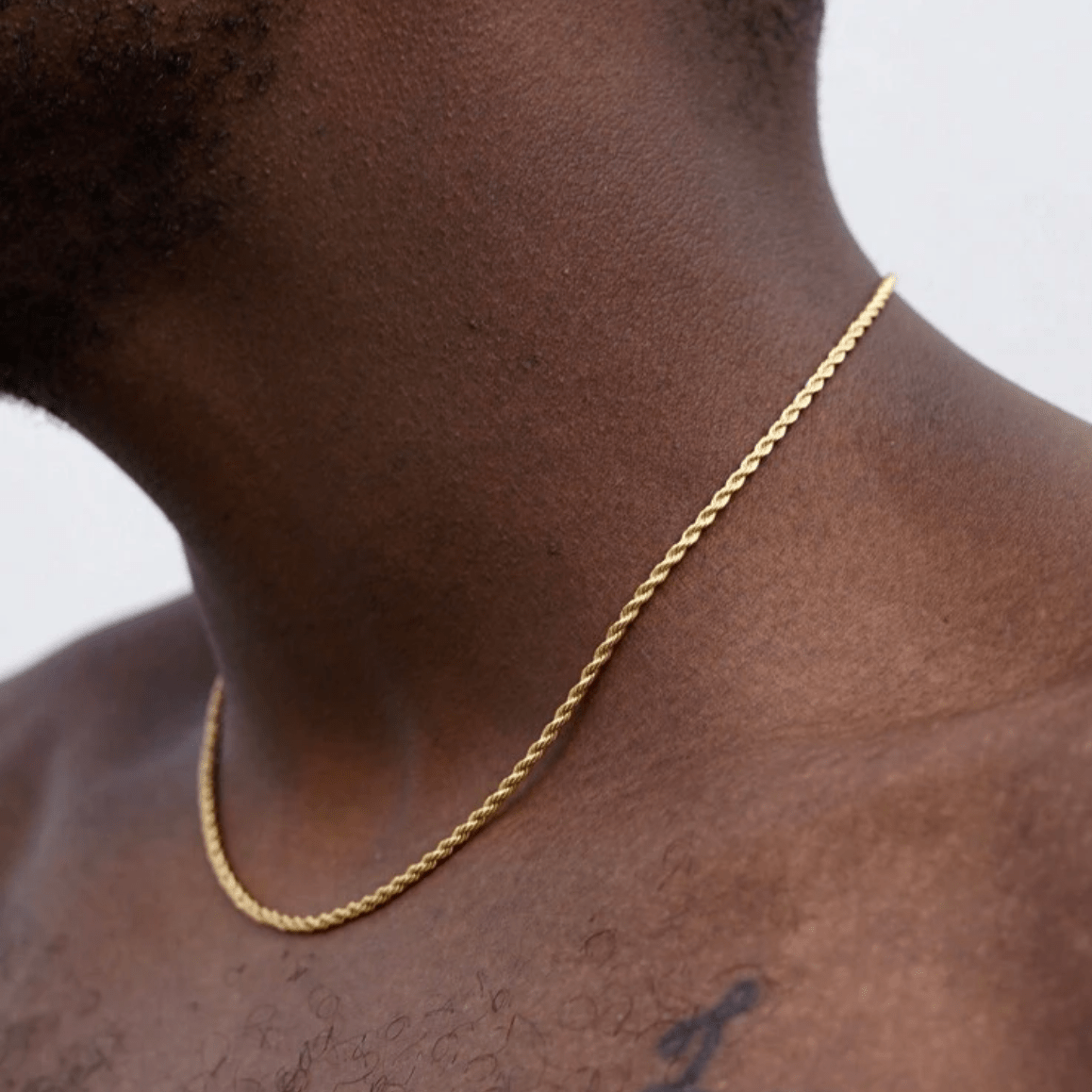 ROPE CHAIN (3MM) - GOLD