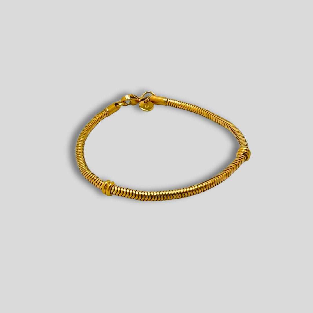 SNAKE BRACELET (3MM) - GOLD
