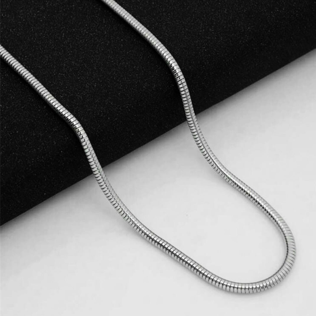 SNAKE CHAIN (2.4MM) - SILVER