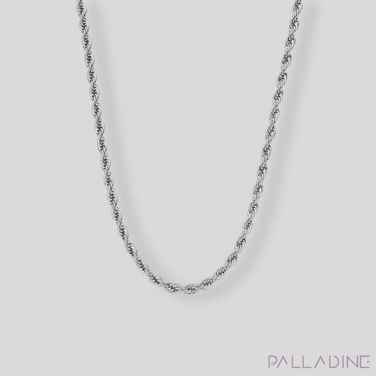 ROPE CHAIN (5MM) - SILVER