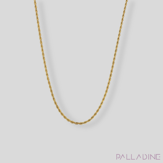 ROPE CHAIN (3MM) - GOLD