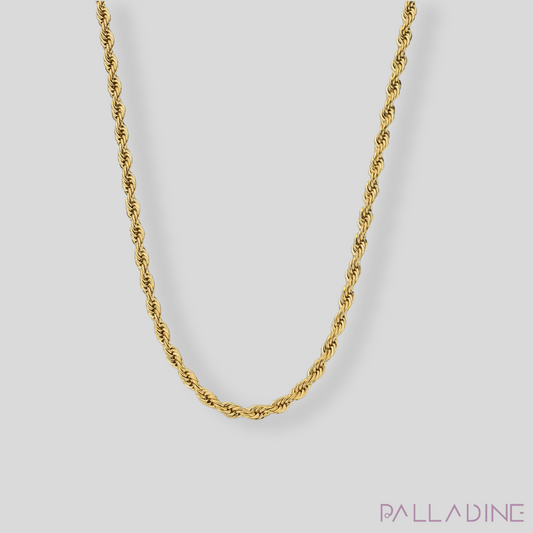 ROPE CHAIN (5MM) - GOLD