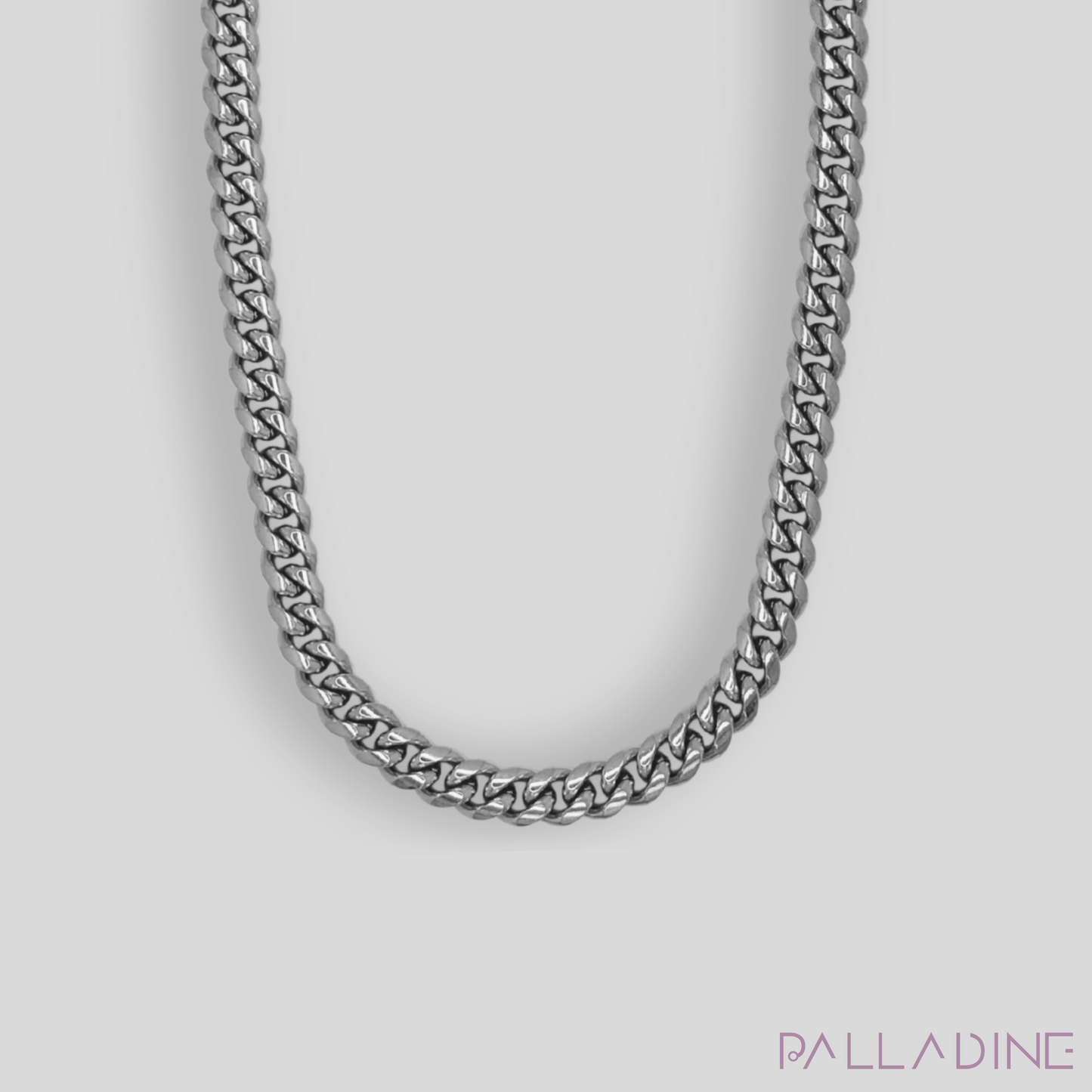 MIAMI CUBAN LINK SET (8MM) - SILVER