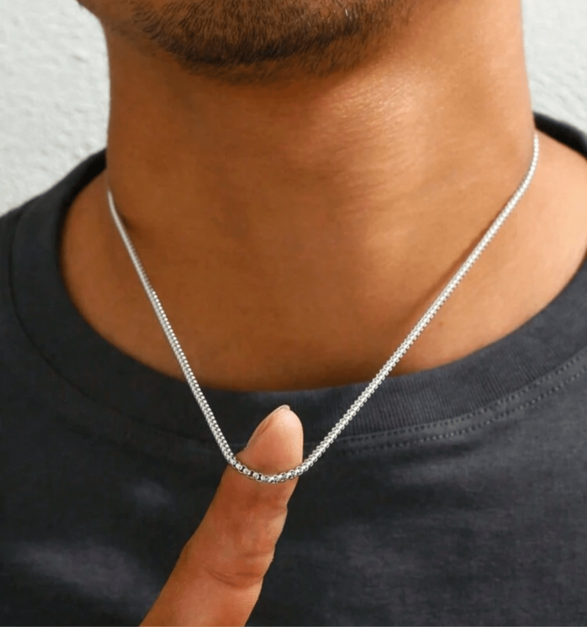 BOX CHAIN (2MM) - SILVER