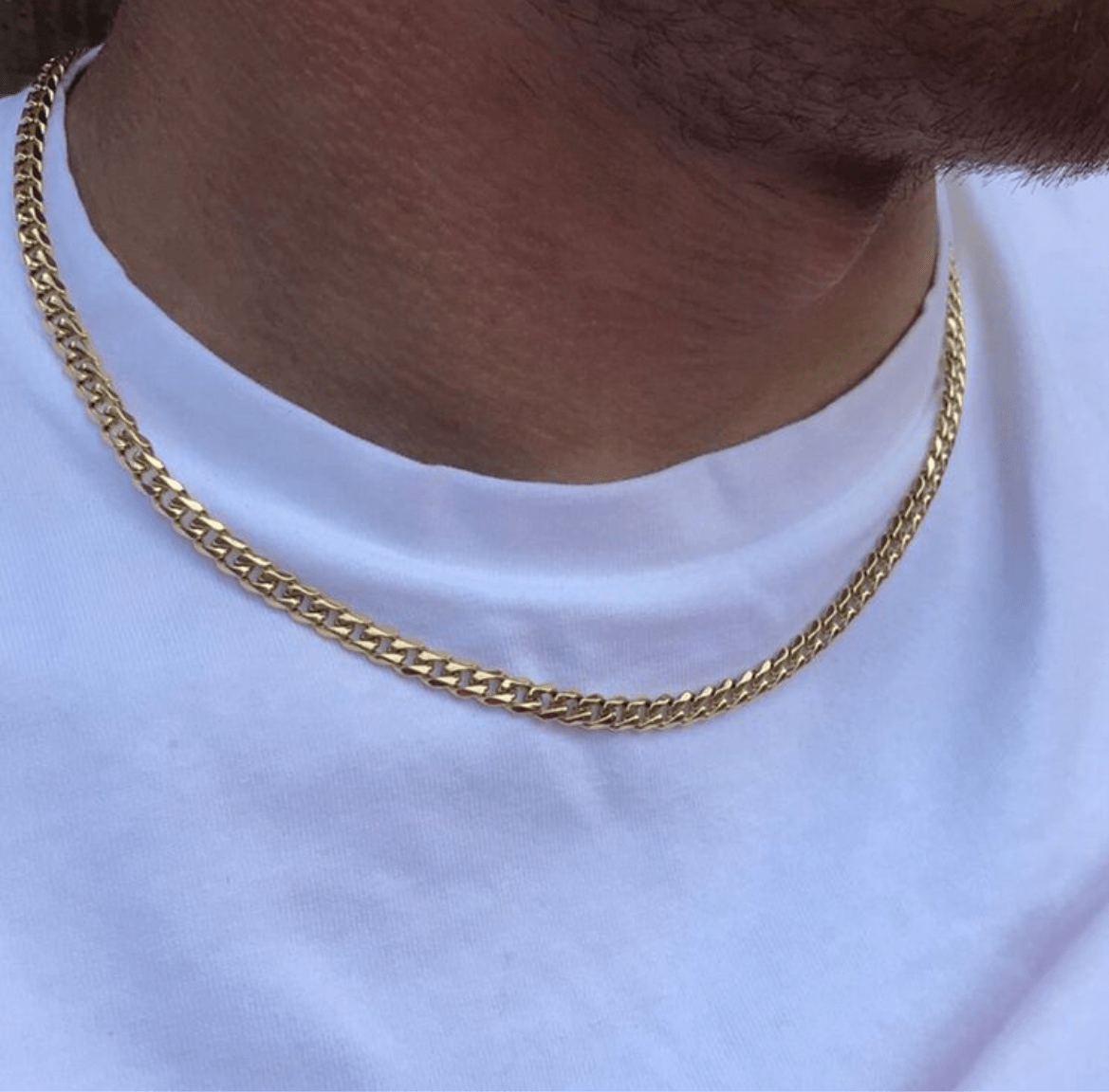 CUBAN LINK CHAIN (5MM) - GOLD