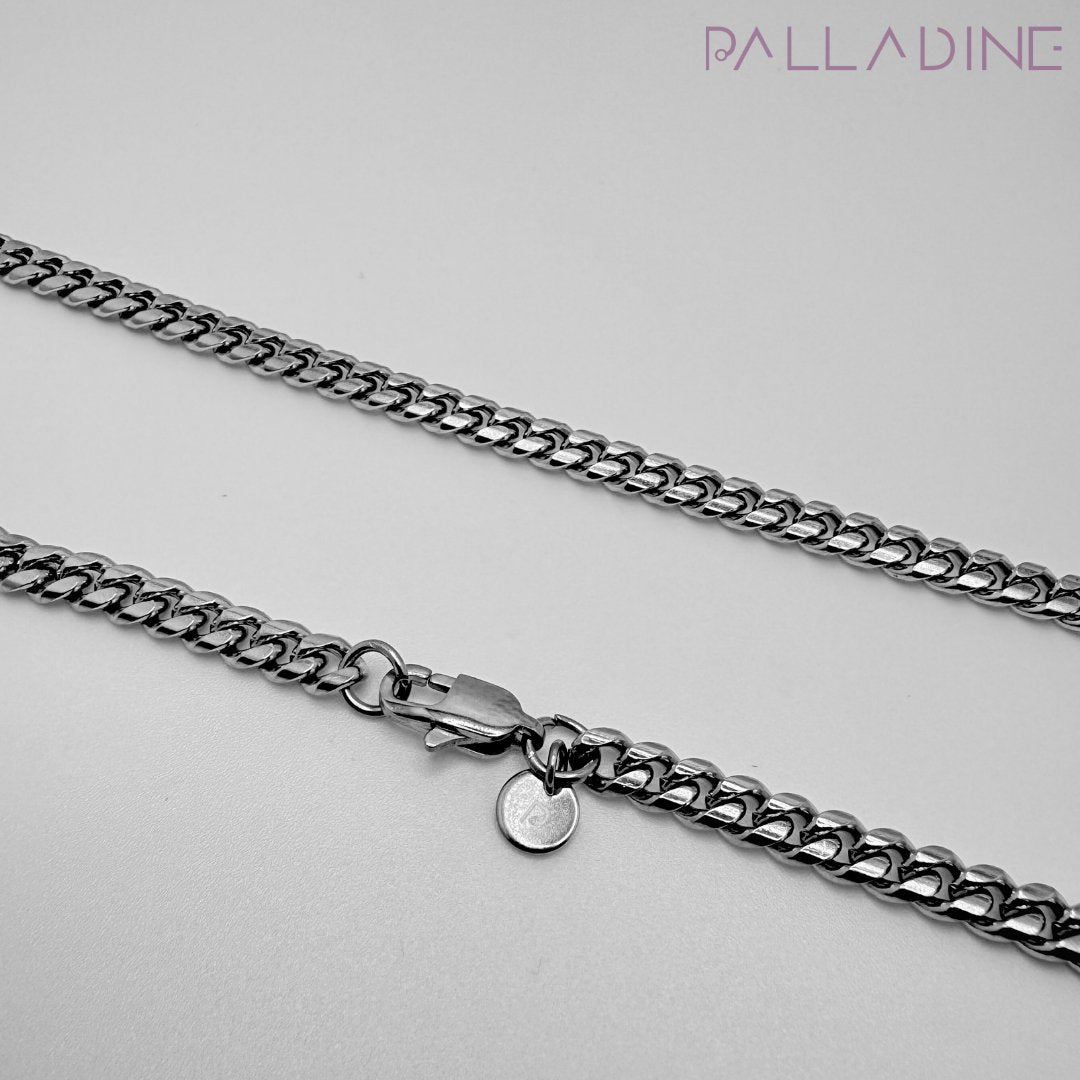 CUBAN LINK CHAIN (5MM) - SILVER