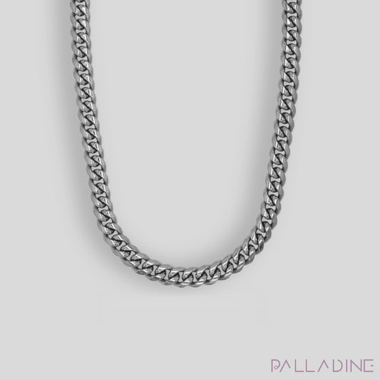 CUBAN LINK CHAIN (8MM) - SILVER