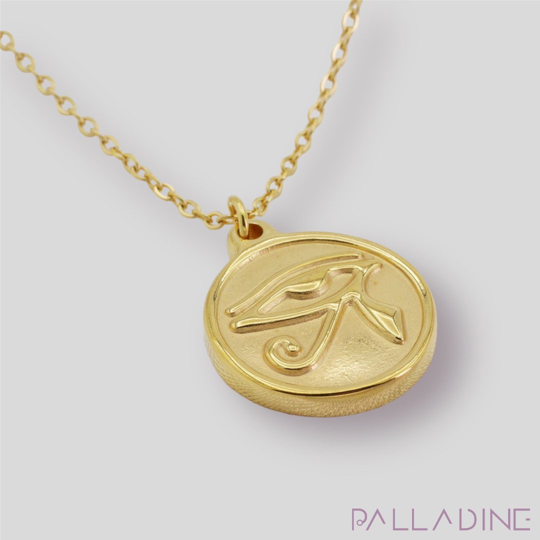 EYE OF RA PENDANT - GOLD