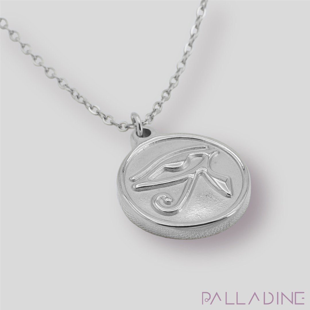 EYE OF RA PENDANT - SILVER