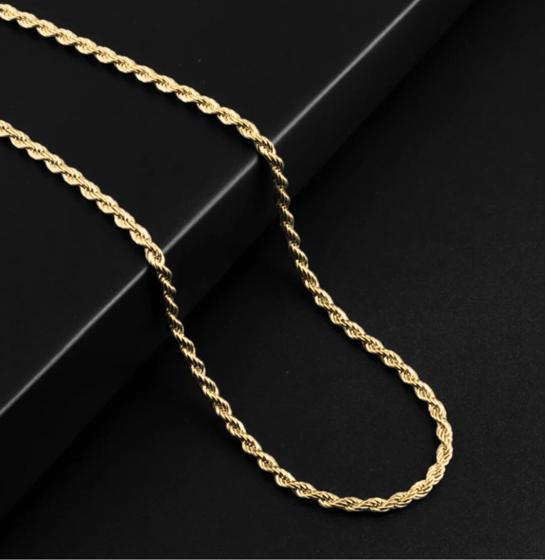 ROPE CHAIN (3MM) - GOLD