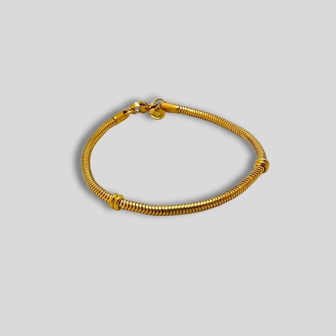 SNAKE BRACELET (3MM) - GOLD