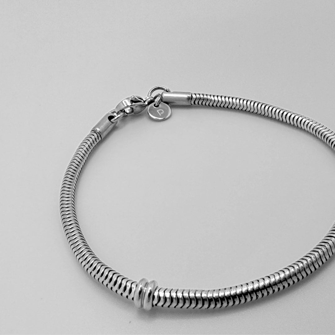 SNAKE BRACELET (3MM) - SILVER