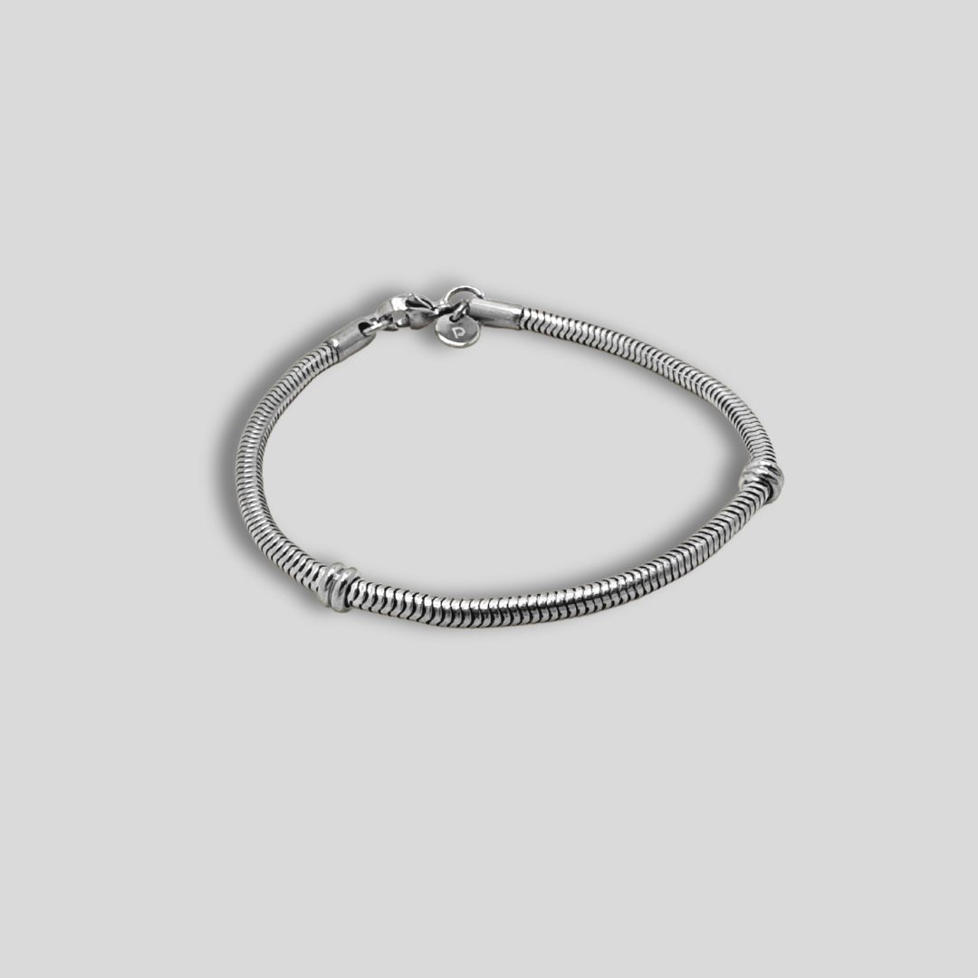 SNAKE BRACELET (3MM) - SILVER