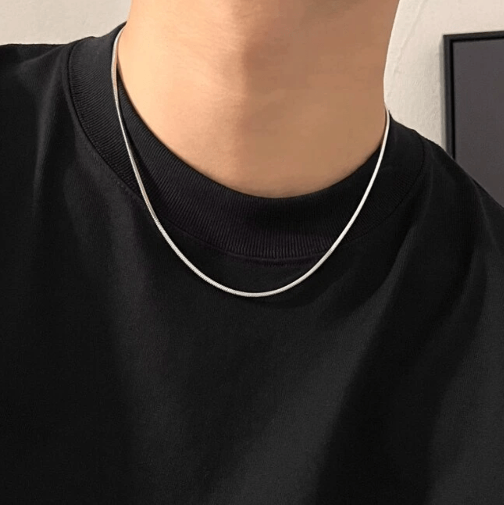 SNAKE CHAIN (2.4MM) - SILVER